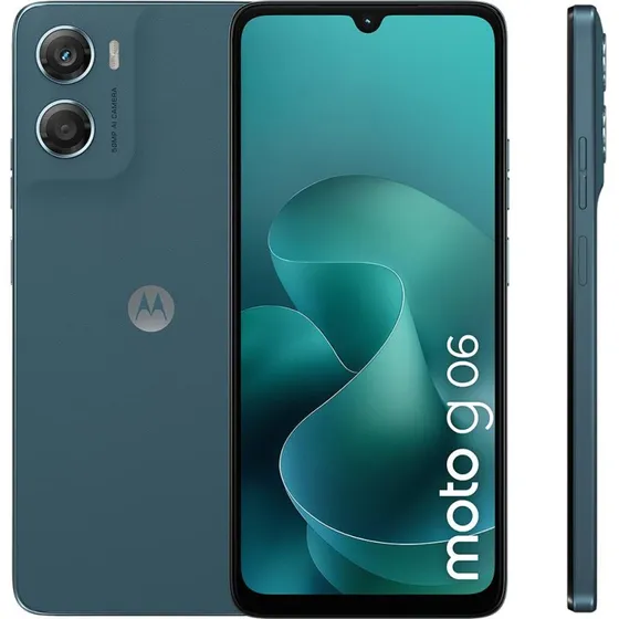 Motorola Moto G06 6.88" Blå, 4GB RAM, 128GB, Android 15
