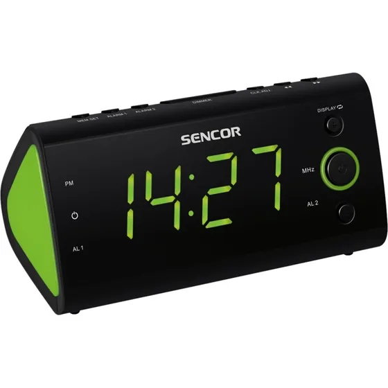 Sencor SRC 170 GN Grøn Clock-radio
