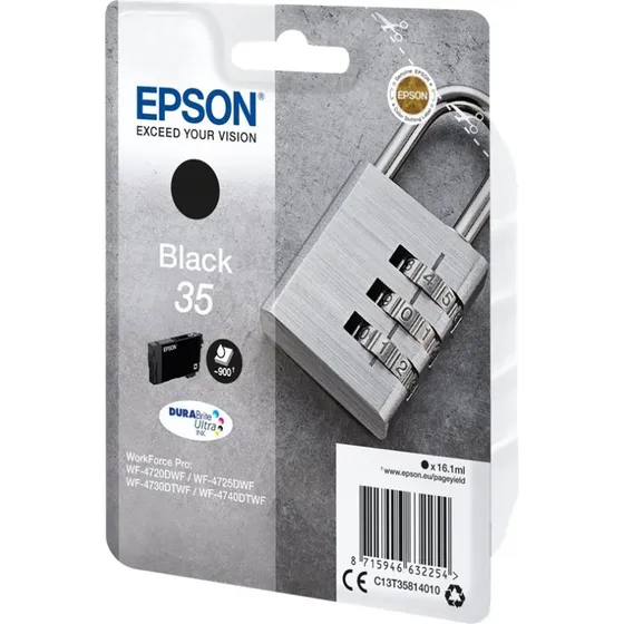 Epson 35 Sort Blækpatron 16,1 ml Original