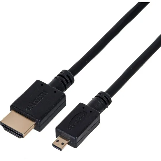 Gembird HDMI-kabel 1,8 m micro HDMI til HDMI, sort