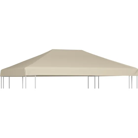 Pavillontopdæk 310 g/m² 4x3 m Beige