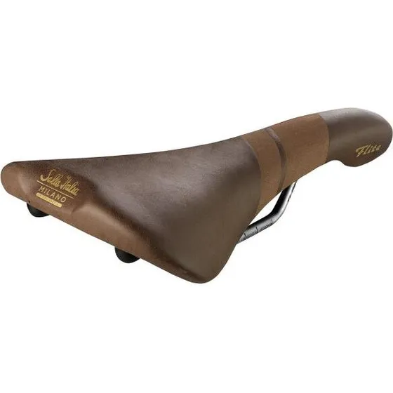 Selle Italia Flite Bullitt lædersadel (TI316 7 mm)