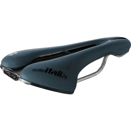 Selle Italia Flite Boost Gravel TI316 Superflow sadel, blå