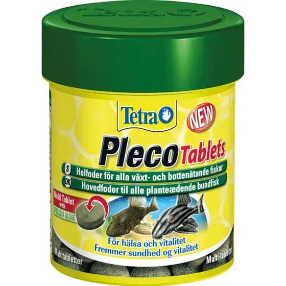Tetra PlecoMin Tablets 120 stk – foder til bundfisk