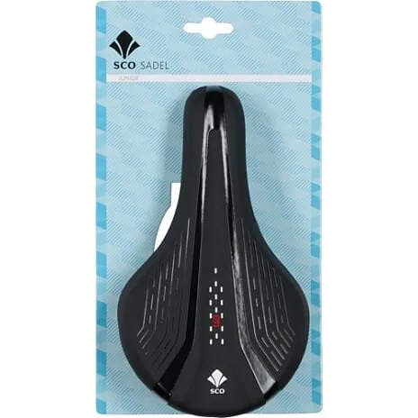 SCO juniorsadel - sort