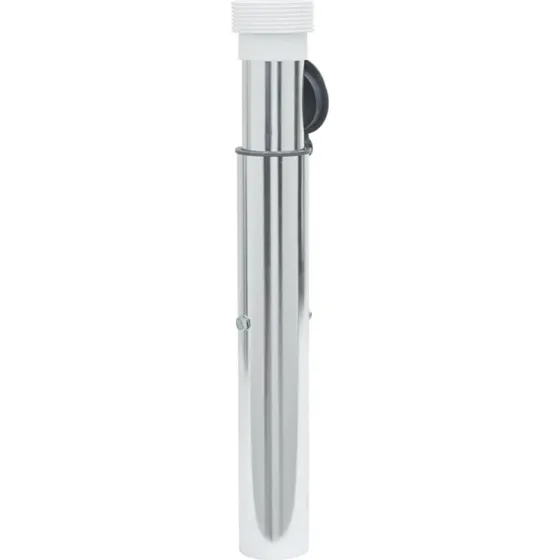 vidaXL nedgravet parasolholder 40-50 mm aluminium sølv