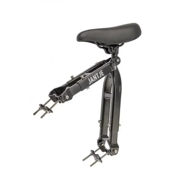 Mirage Jantje barnesadel på rør, universal - sort