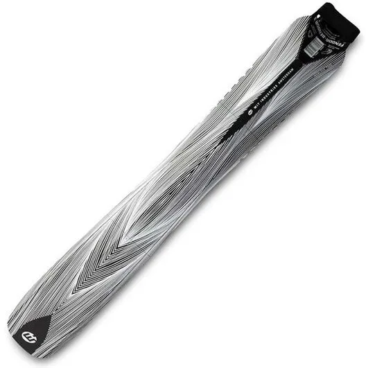 Fendor Bendor aftagelig foldbar cykelskærm - sort/hvid