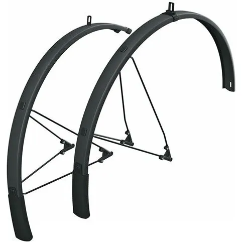 SKS Bluemels Style 28" 46 mm mat sort skærmsæt