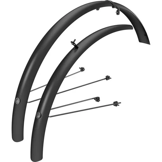 SYNCROS Solace Gravel eRIDE skærmsæt – sort, til 55 mm dæk