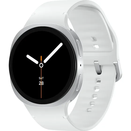 Samsung Galaxy Watch8 44 mm Sølv Hvid