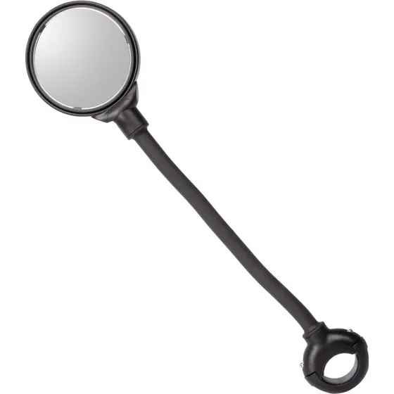 M-Wave Spy Flex cykelspejl Ø70 mm - sort, styrmontering H/V