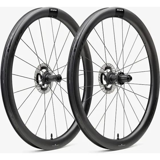 Scope R4.G 700c 45mm Carbon Hjulsæt Shimano Body Sort