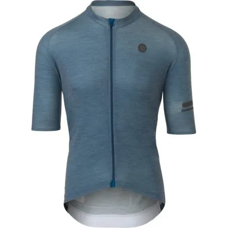 AGU Merino Performance Jersey Steel Blue Herre