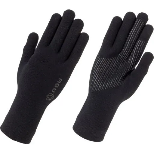 AGU Merino Knit Cykelhandsker Sort L
