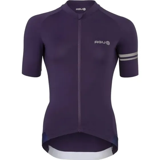 AGU Solid Performance Jersey SS - Dame - Purple Velvet - S