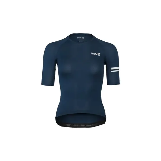 AGU Circular Breakaway Cykeltrøje Korte Ærmer Denim Blue Dame