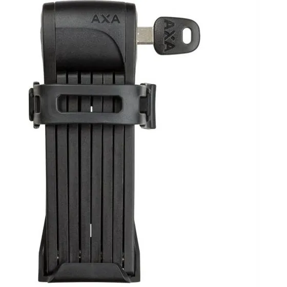 AXA 2231052010 Fold Lite 80 foldelås, sort 80 cm
