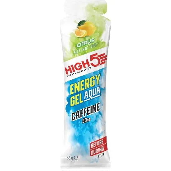 High5 EnergyGel Aqua Caffeine Citrus 60 ml