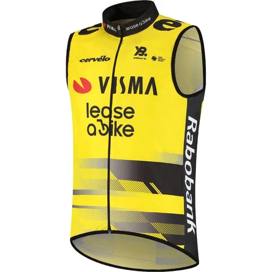 Team Visma Lease a Bike 2025 Replica II Vindvest Dame Gul/Sort