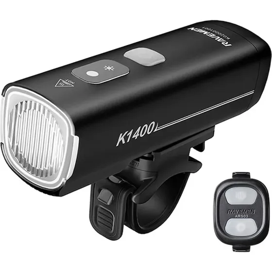 Ravemen K1400 Forlygte 1400 Lumen