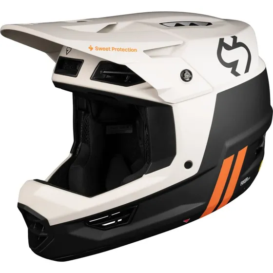 Sweet Protection Fixer Composite 2Vi Mips Fullface Hjelm - Bronco White - S