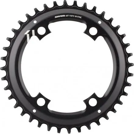 SRAM Apex Klinge 42T Ø110mm Sort