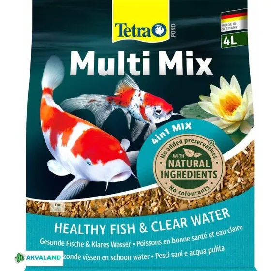 Tetra Pond MultiMix 4 L – fuldfoder til damfisk