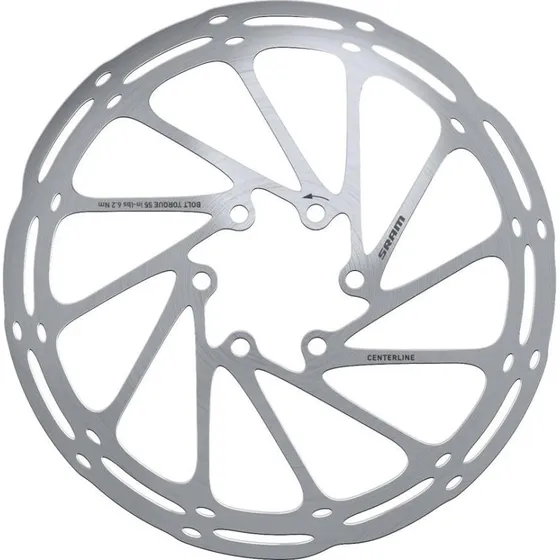 Sram Centerline Rotor 180mm Afrundet, 6-bolt