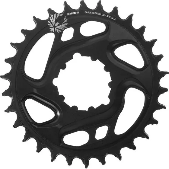 SRAM GX Klingsæt 34T Direct Mount 6mm Offset Sort
