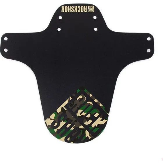 RockShox Mudguard Sort/Grøn Camo til RockShox Forgaffel