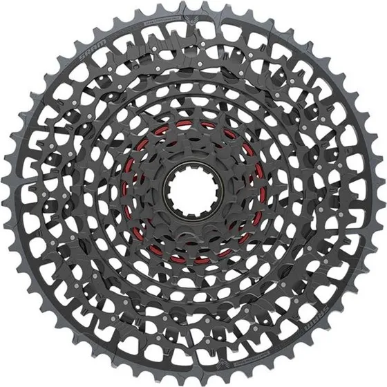 SRAM XG-1295 T-Type 12 Speed 10-52T Sort/Sølv