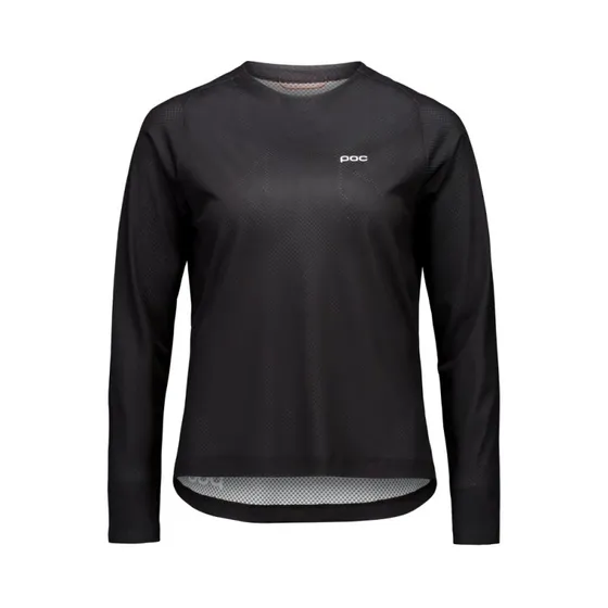 POC W's Motion Air L/S Jersey Dame Uranium Black