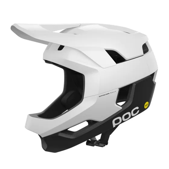 POC Otocon Race MIPS Fullfacehjelm Hydrogen White/Uranium Black Matt, 55-58 cm