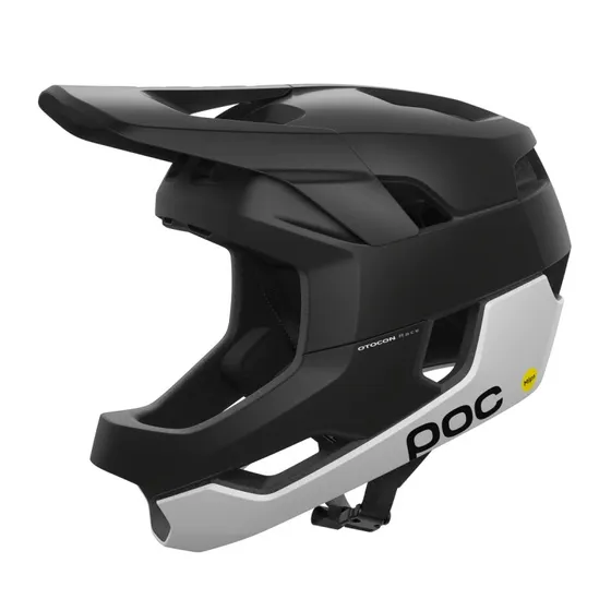 POC Otocon Race MIPS Fullfacehjelm, Uranium Black/Hydrogen White, 59-62 cm