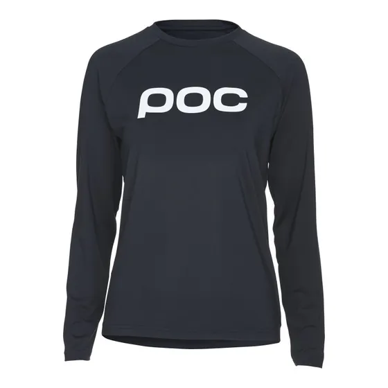 POC W's Reform Enduro Jersey, Uranium Black, L
