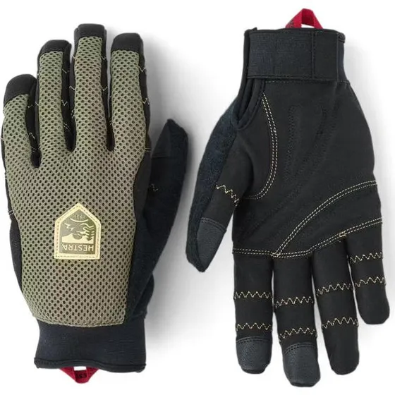 Hestra Ergo Grip Enduro Cykelhandsker Oliven Str. 7