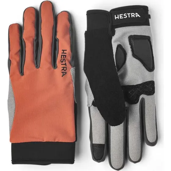 Hestra Bike Guard Long Cykelhandsker Orange Str. 9