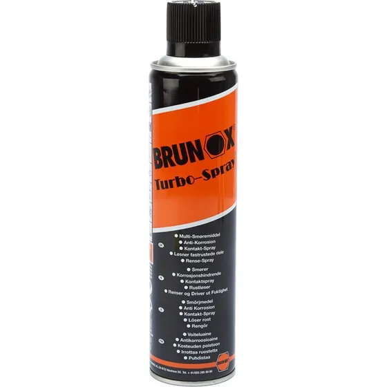 Brunox Turbo Spray 500 ml – Komplet cykelpleje
