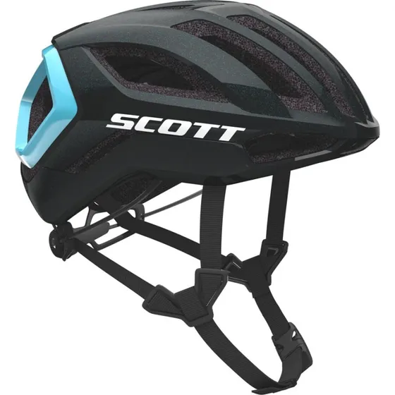 Scott Centric Plus Cykelhjelm Sort/Lysblå