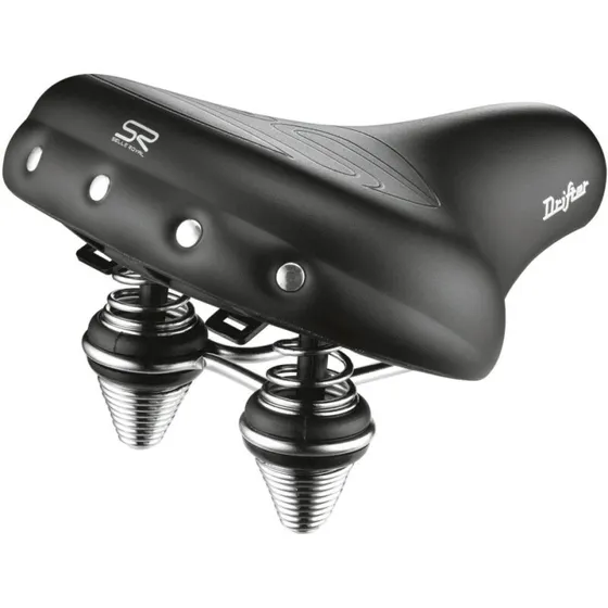 Selle Royal Drifter Strengtex - Sort (dobbelt fjeder)