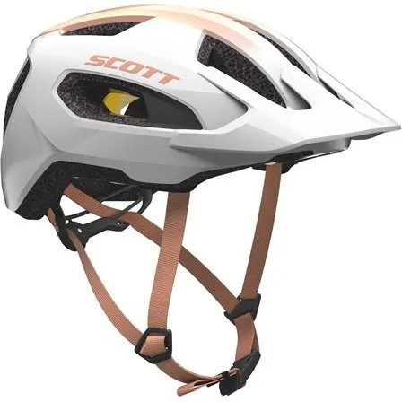 SCOTT Supra Plus Hvid/Rosa Cykelhjelm