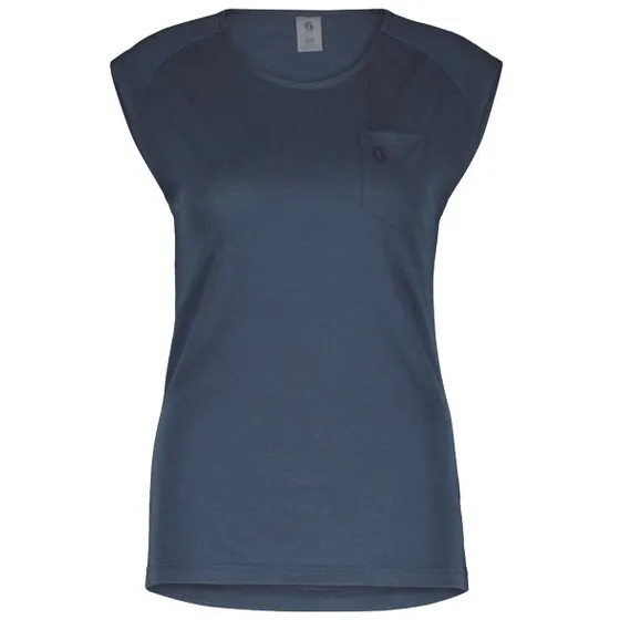 Scott Defined Merino Dame Tanktop Metal-Blå XS