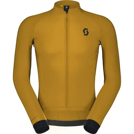 SCOTT RC Pro Warm LS Cykeltrøje Bread Brown Herre