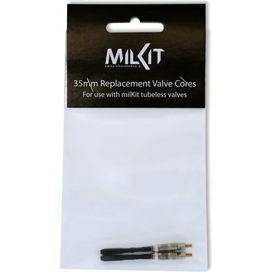 Milkit 2x 35 mm Løse Ventiler til Tubeless