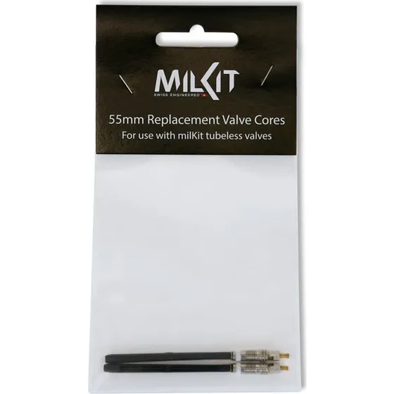 Milkit 2x 55 mm Løse Ventiler til Tubeless