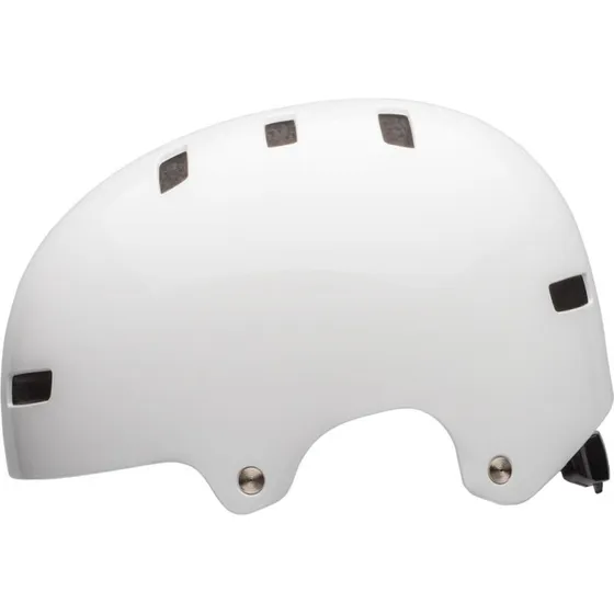 Bell Local Cykel- og Skaterhjelm, Hvid, 55-59 cm