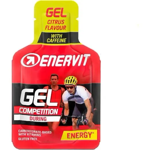 Enervit Sport Gel Citrus med Koffein 25 ml