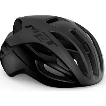 MET Rivale MIPS Cykelhjelm, Sort Matt/Glossy, Størrelse 52-56 cm