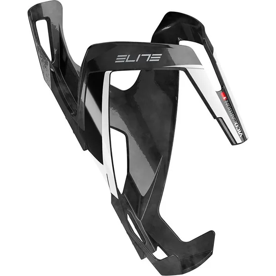 Elite Vico Carbon Sort med Hvid Grafik